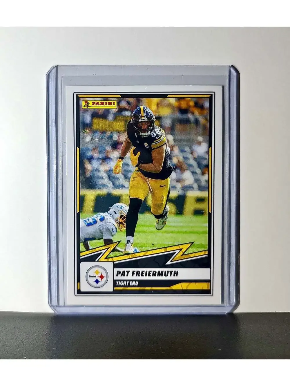 Pat Freiermuth 2025 Panini NFL #13 Sticker Card Pittsburgh Steelers